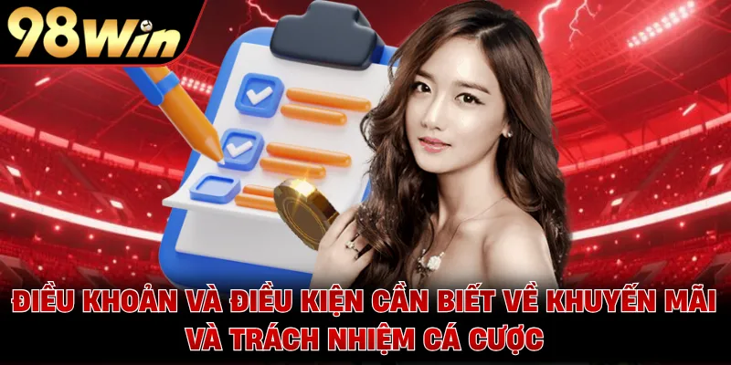 Điều khoản và điều kiện cần biết về khuyến mãi và trách nhiệm cá cược