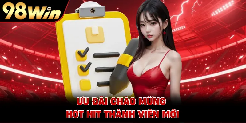 Ưu đãi chào mừng hot hit thành viên mới